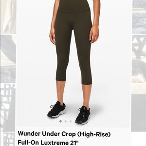 Lululemon Wunder Under Leggings (Like New)